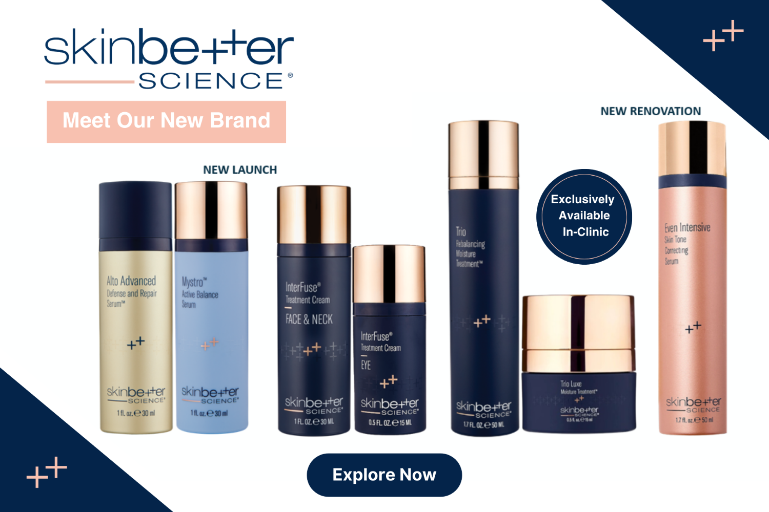 Collection of skin care products with 'skinbetter science' branding on a promotional graphic.