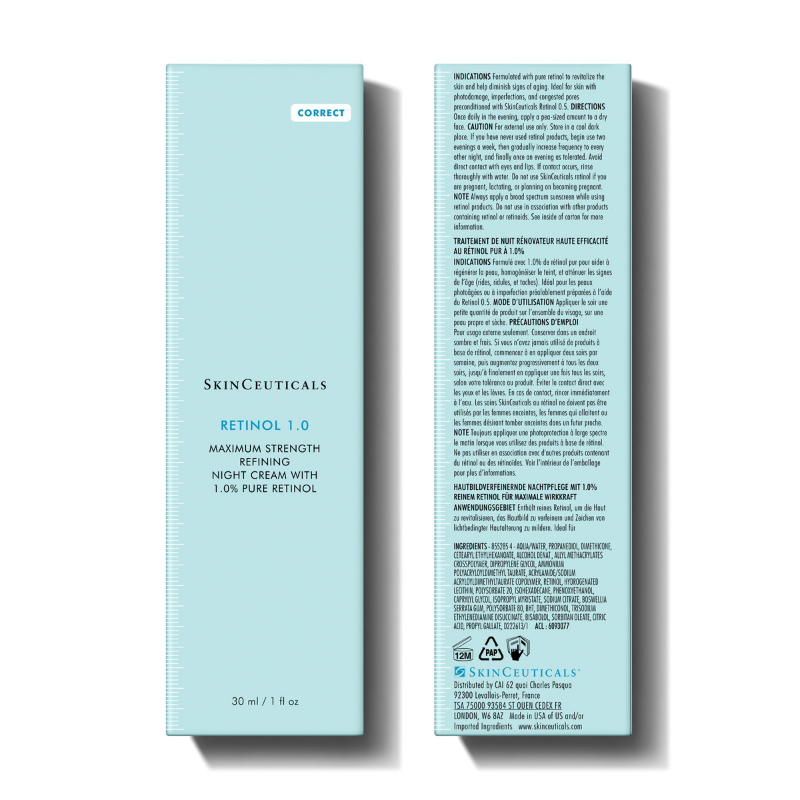 SkinCeuticals Retinol 1.0 Anti-Ageing Night Cream 30ml