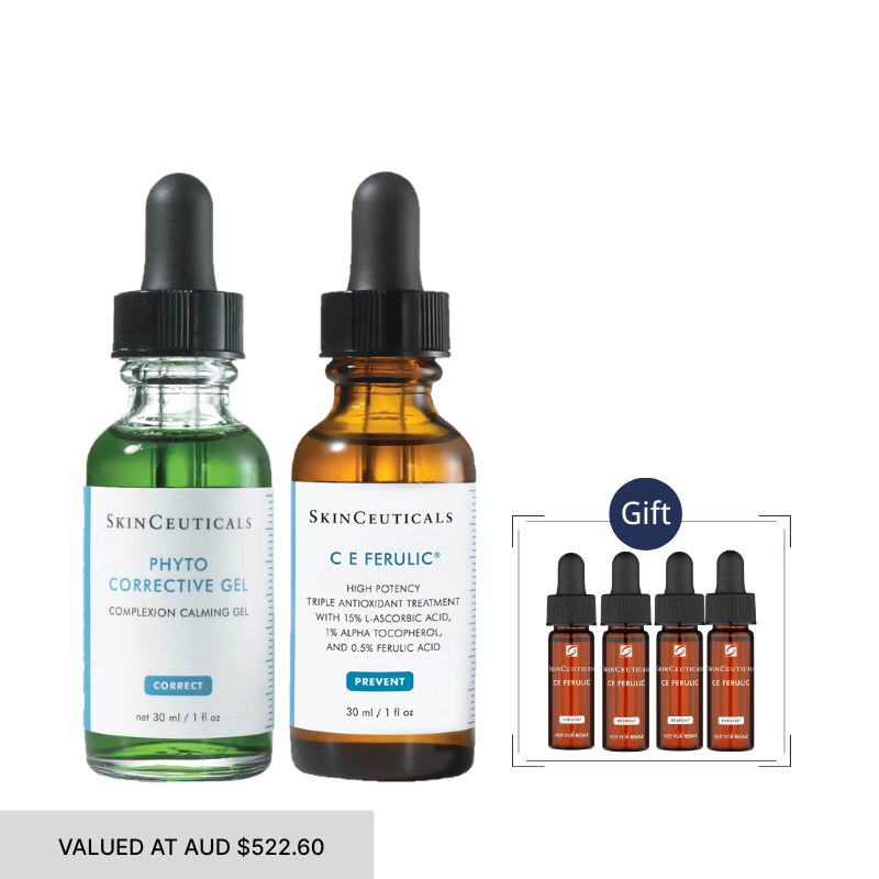 SkinCeuticals Gold standard soothe & calm set