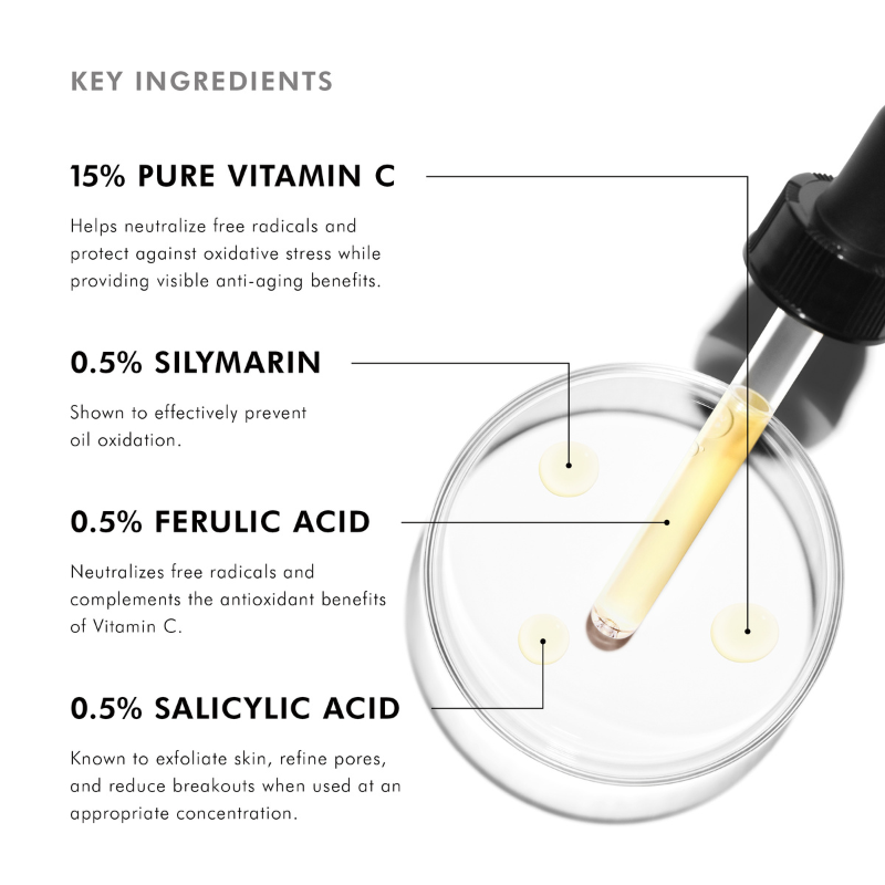 SkinCeuticals Silymarin CF Vitamin C Serum For Oily Skin 30ml