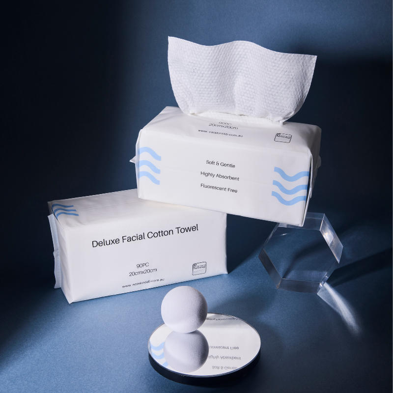 EST Skincare Deluxe Facial Cotton Towel 90pc